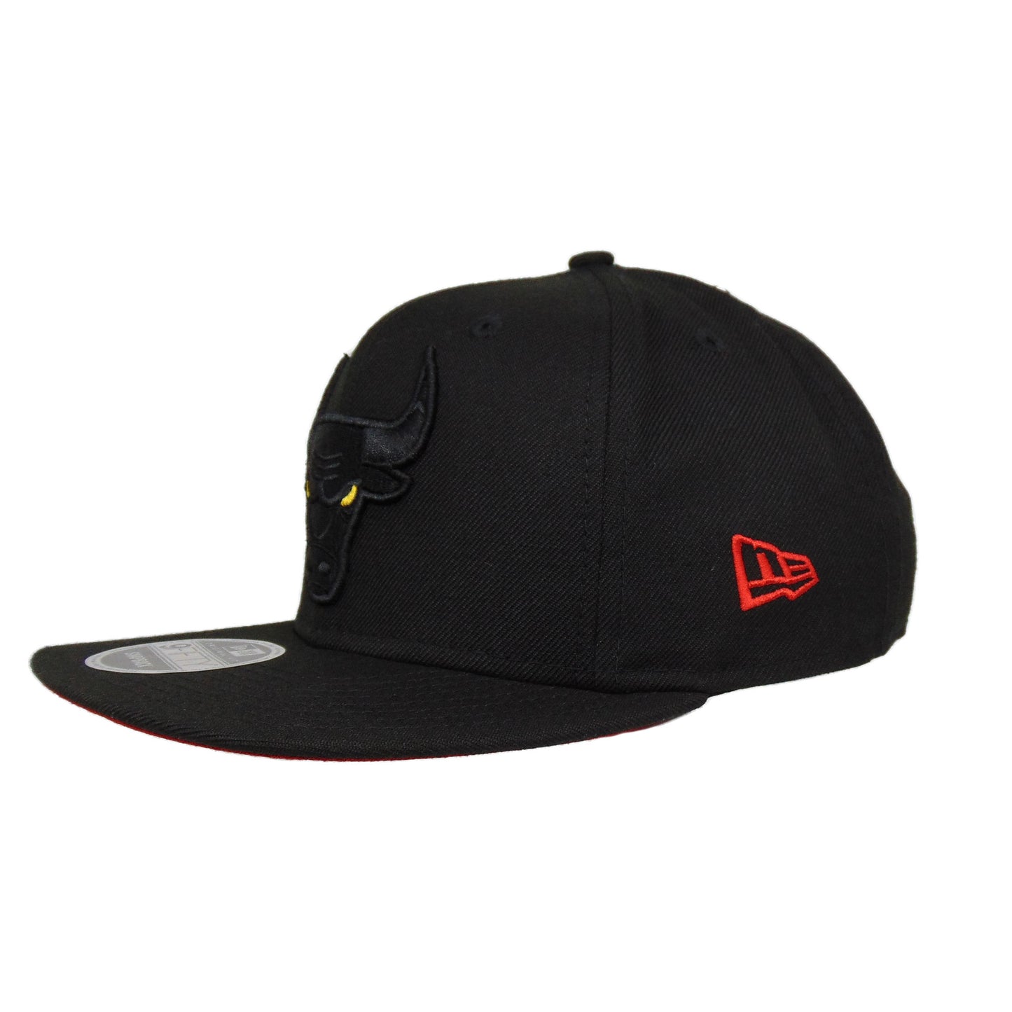 Chicago Bulls Custom Trophy New Era 9FIFTY Snapback Cap Black