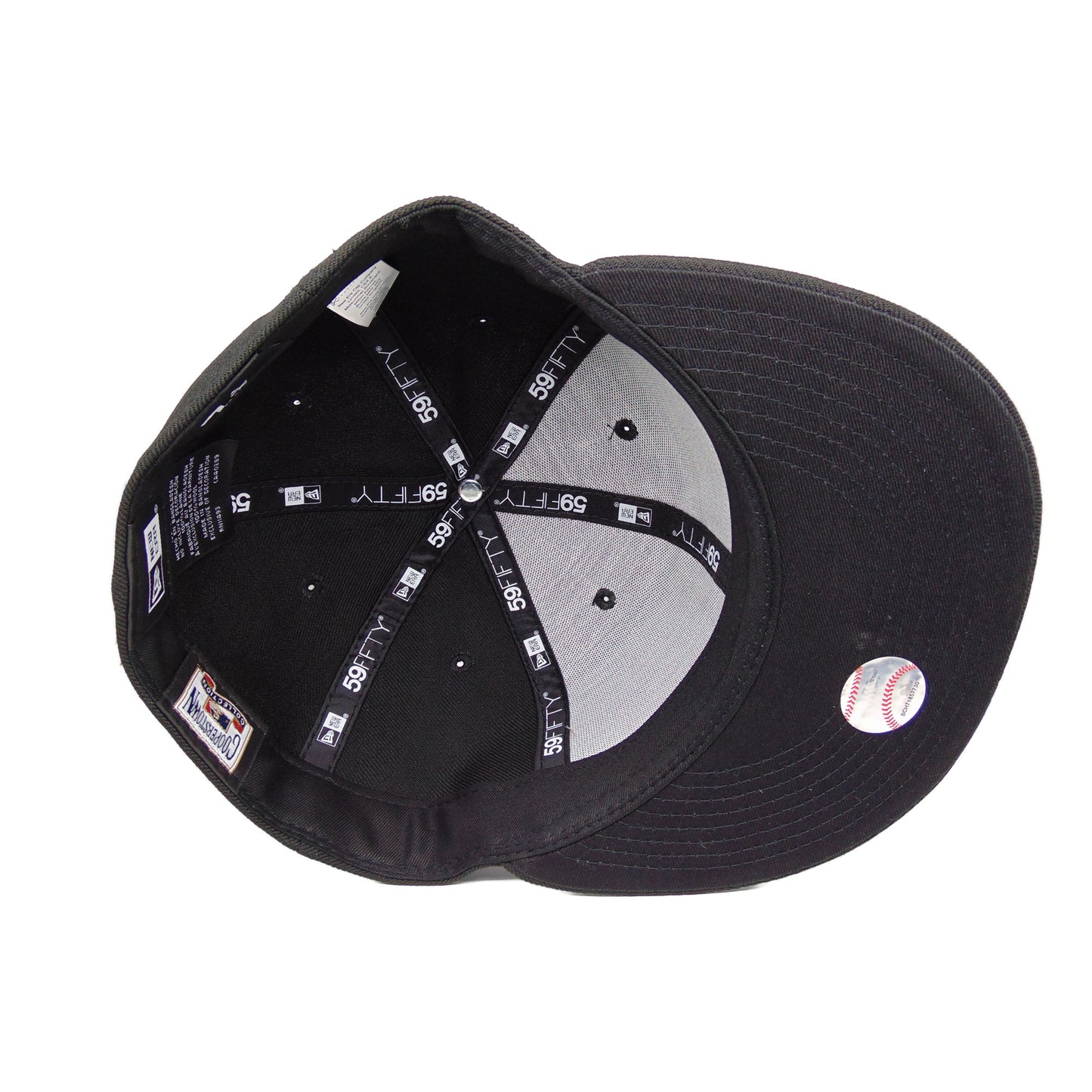 Philadelphia Phillies Custom New Era 59FIFTY Cap Blackout