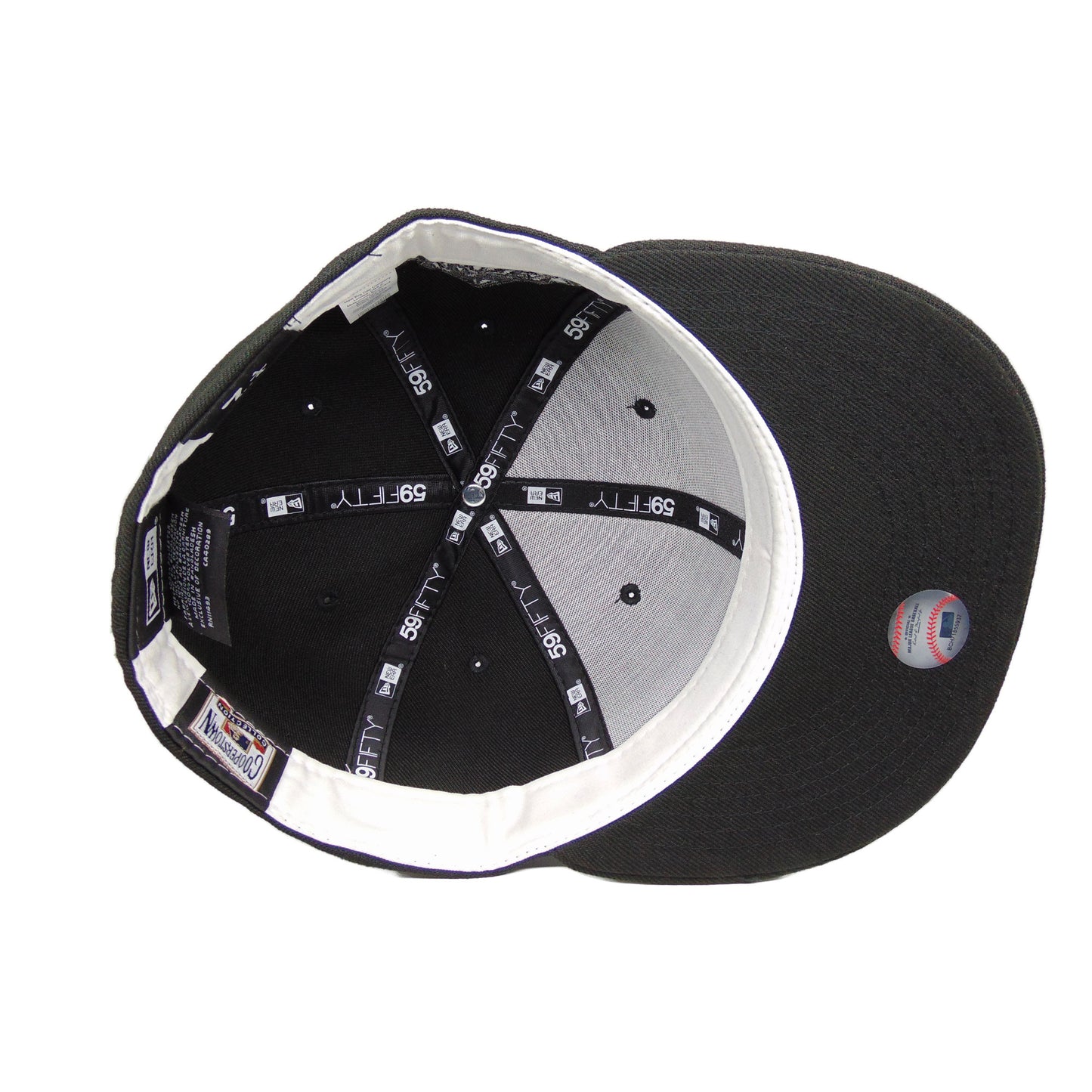 New York Yankees Custom New Era 59FIFTY Cap Blackout WS1999