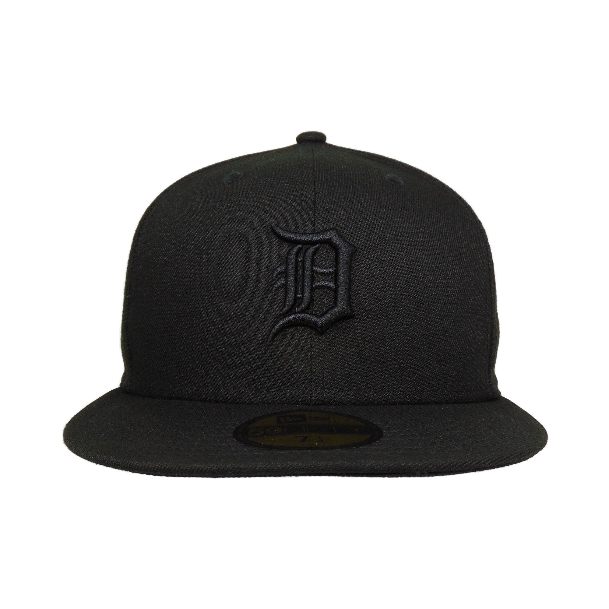 Black Detroit Hat 