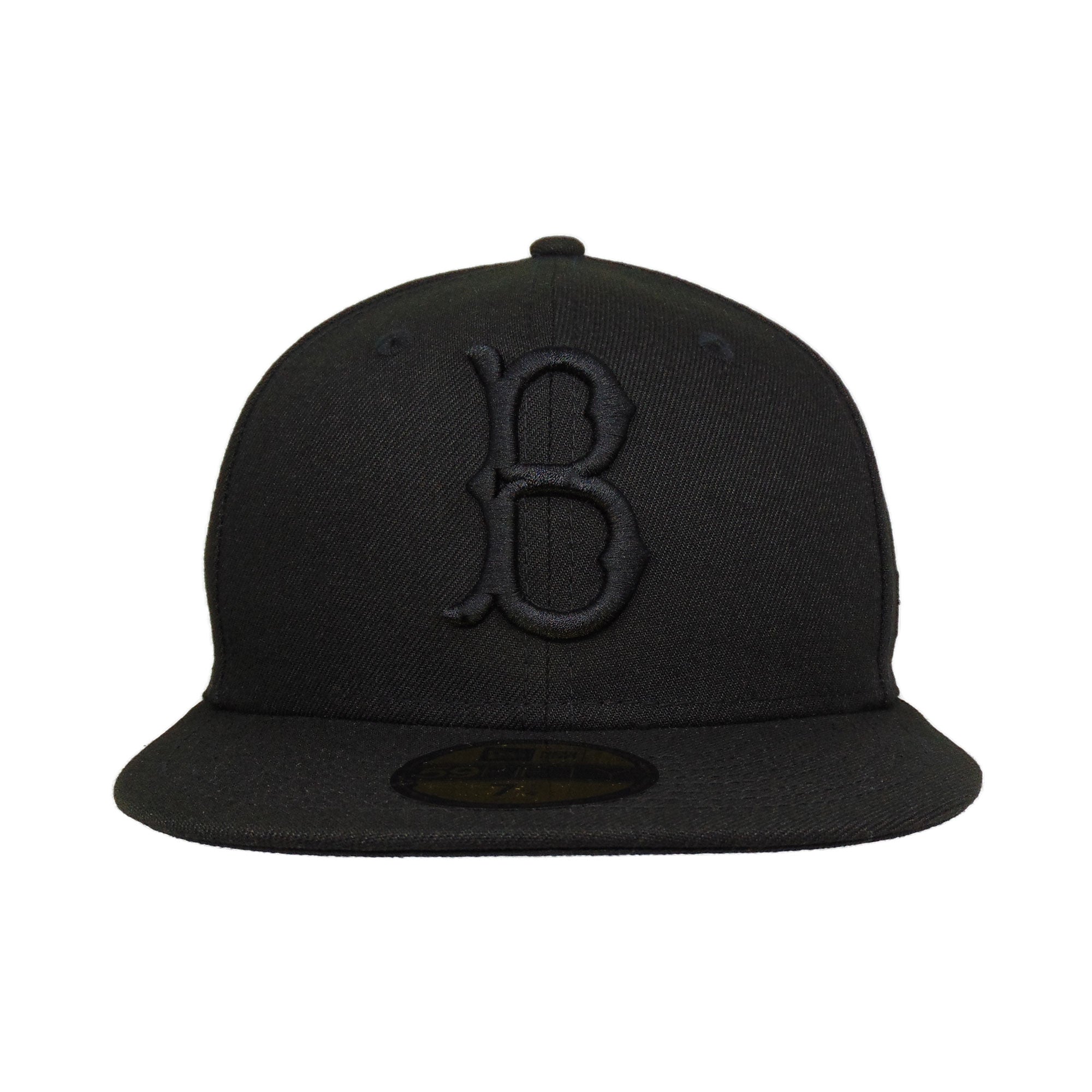 Brooklyn Dodgers Cooperstown 59FIFTY New Era Cap Blackout – JustFitteds