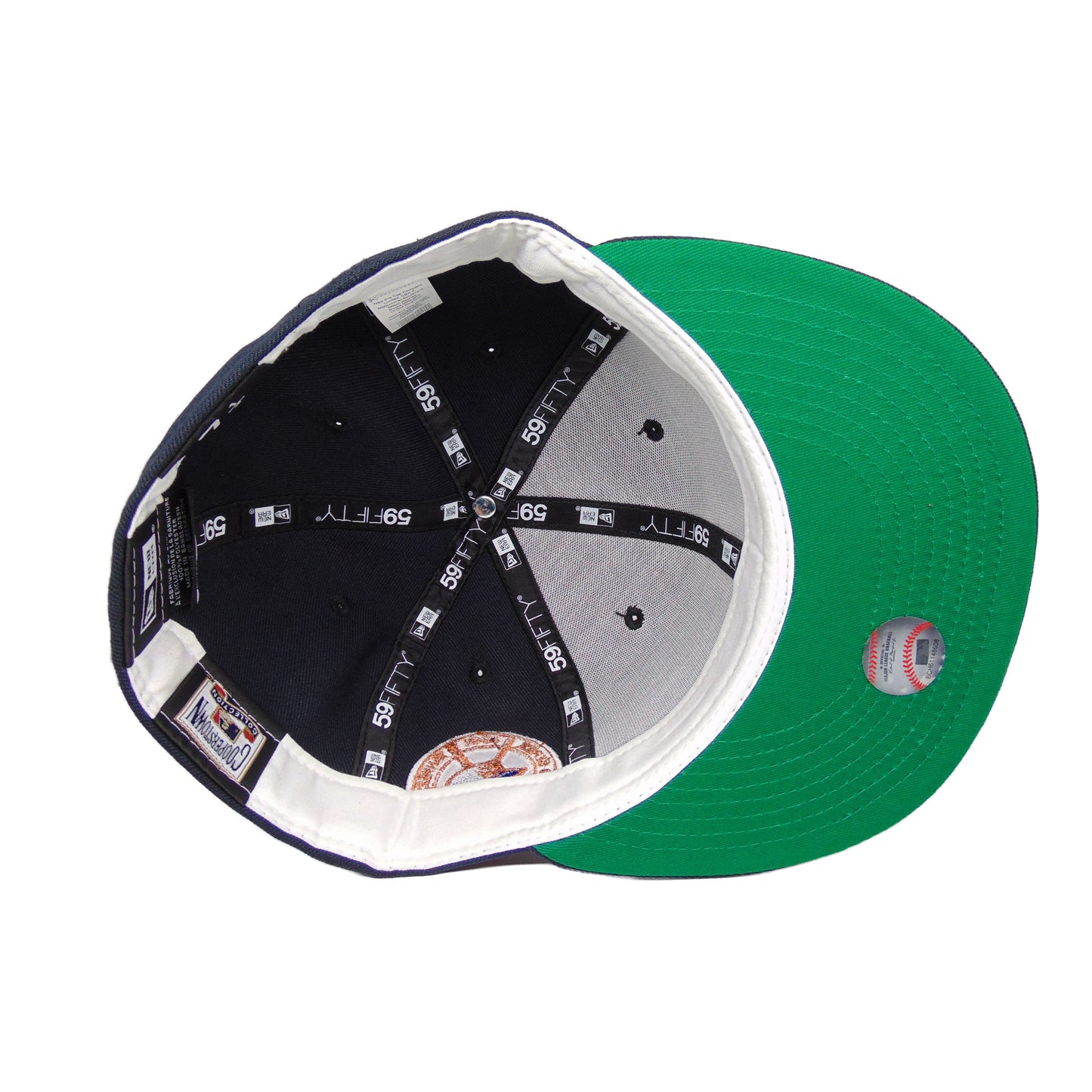 New York Yankees Custom New Era 59FIFTY Cap Navy WS1961