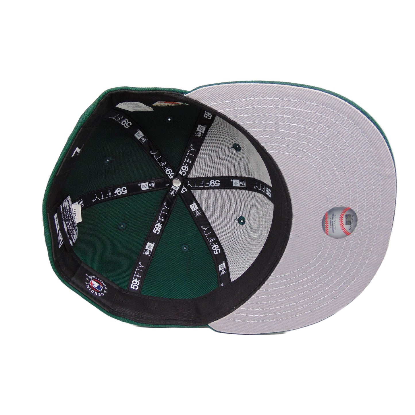 Houston Astros Custom New Era 59FIFTY Cap dark green Apollo 11
