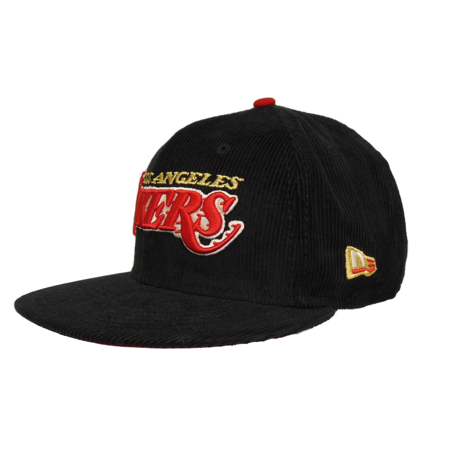 Los Angeles Lakers Custom New Era 59FIFTY Cap Corduroy 60th