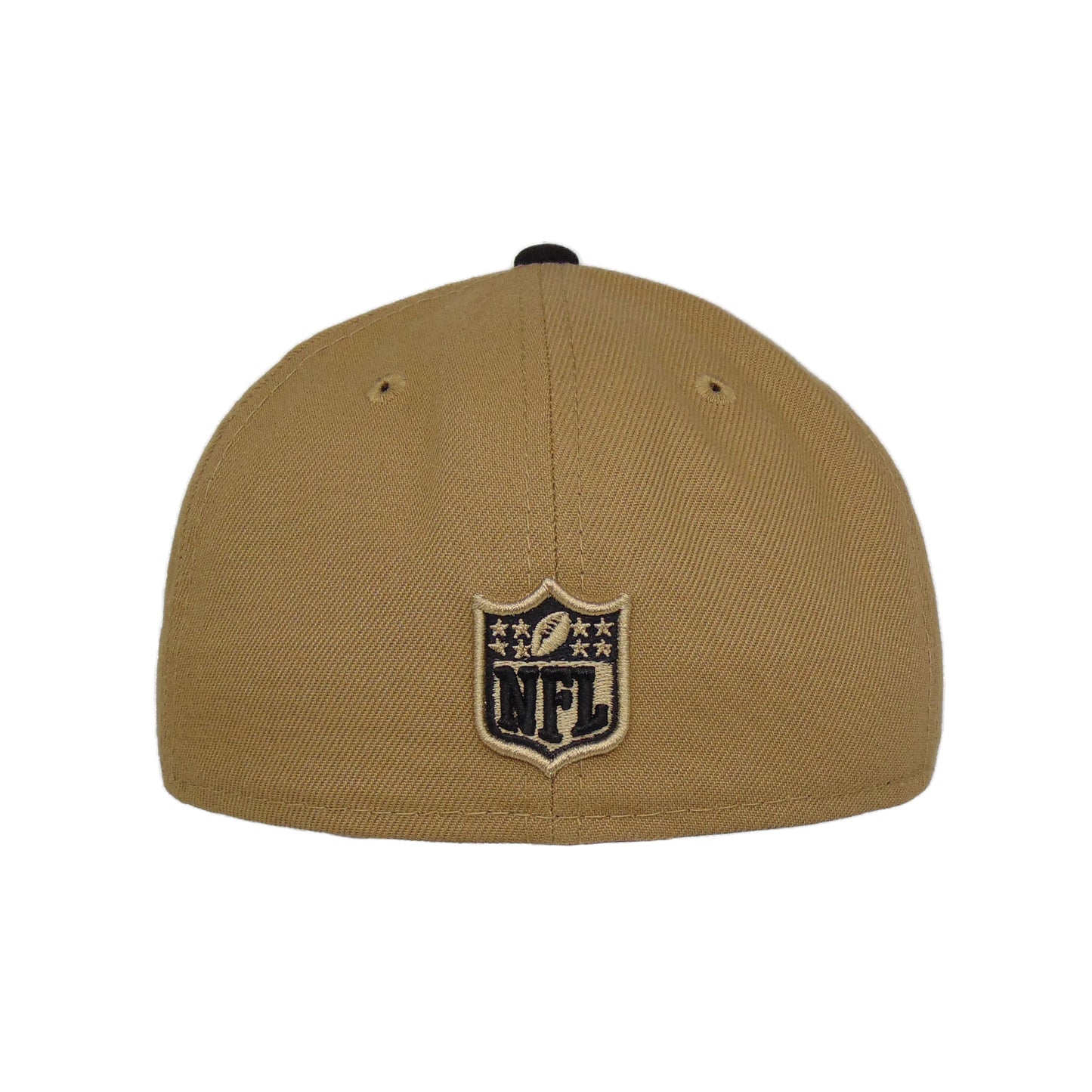 San Francisco 49ers Custom New Era 59FIFTY Cap Khaki Black