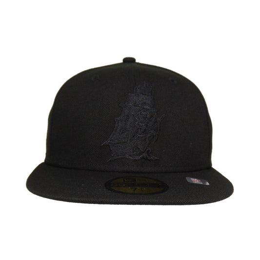 Tampa Bay Buccaneers Custom New Era 59FIFTY Cap Blackout