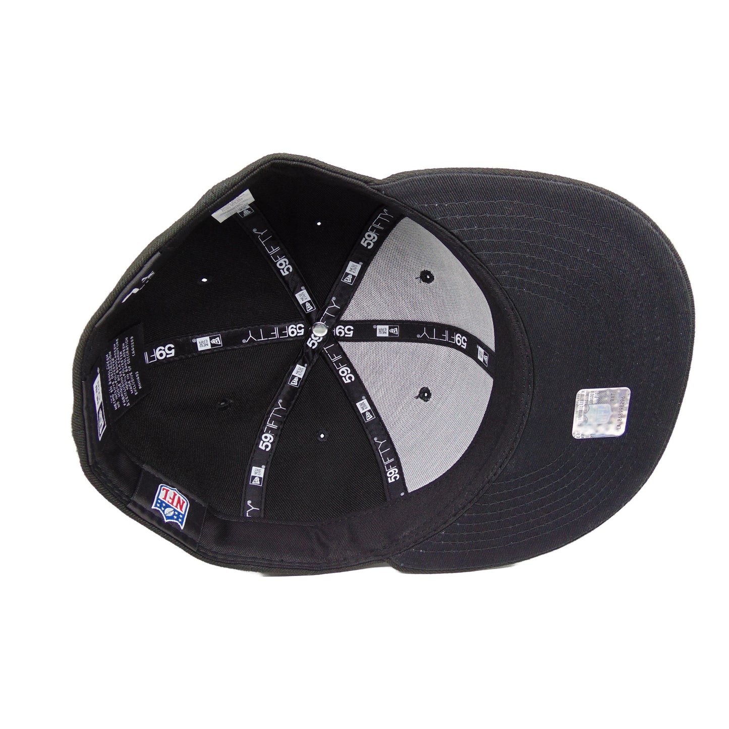 Tampa Bay Buccaneers Custom New Era 59FIFTY Cap Blackout