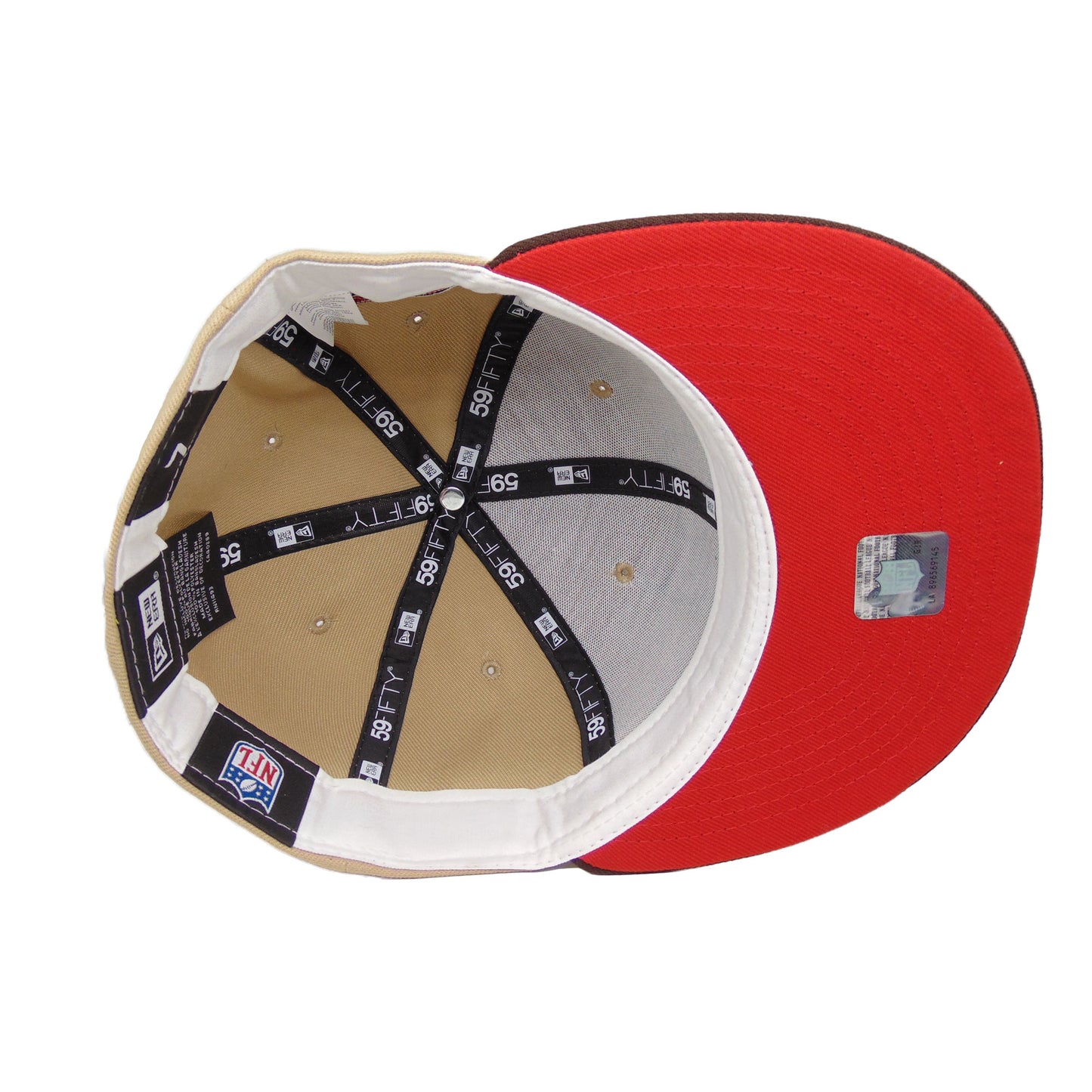 Tampa Bay Buccaneers Custom New Era 59FIFTY Cap Camel