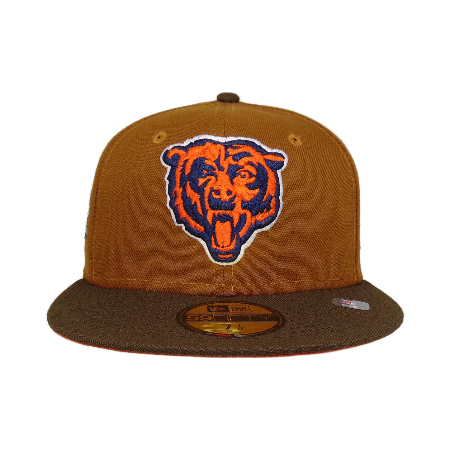 Chicago Bears Custom New Era 59FIFTY Cap peanut