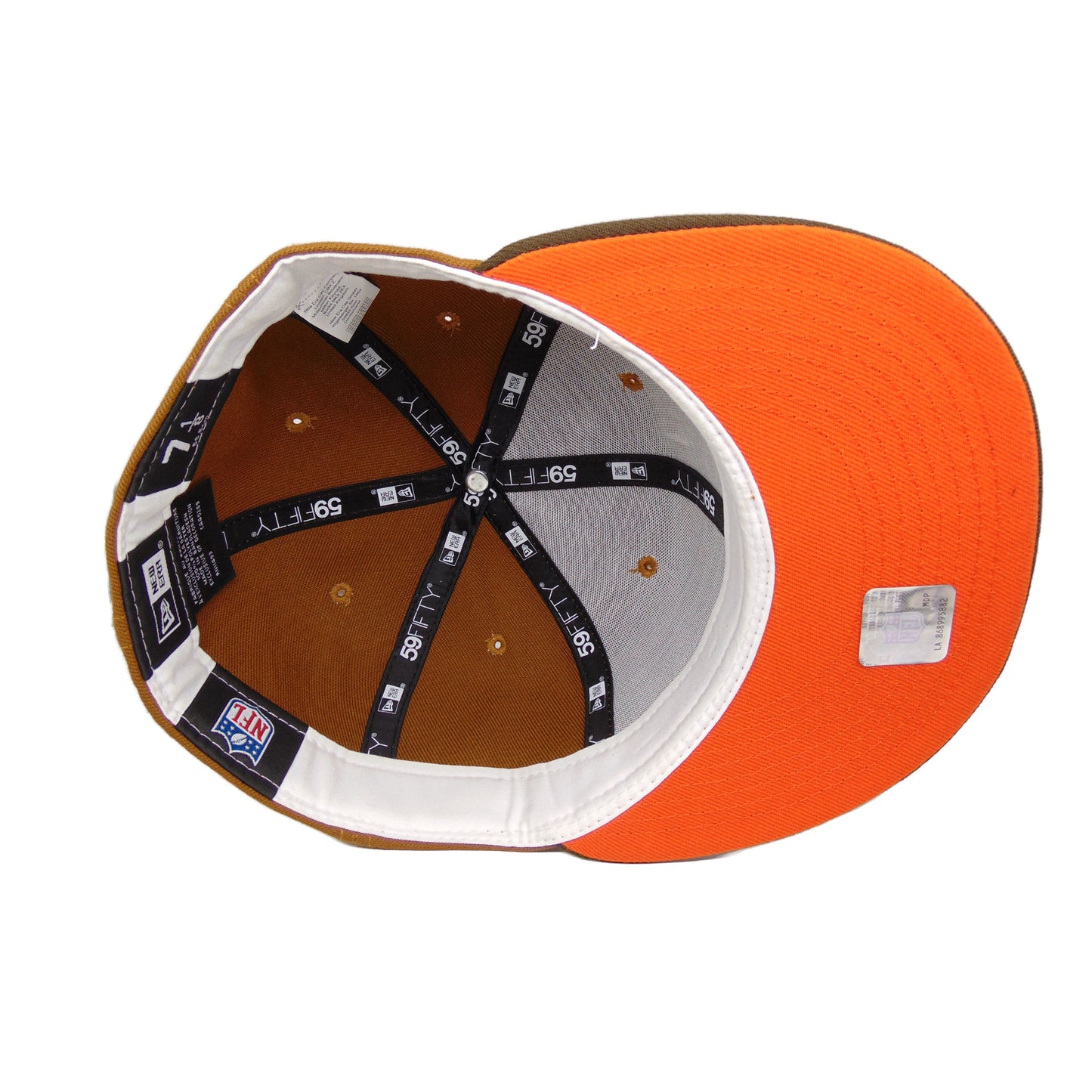 Chicago Bears Custom New Era 59FIFTY Cap peanut