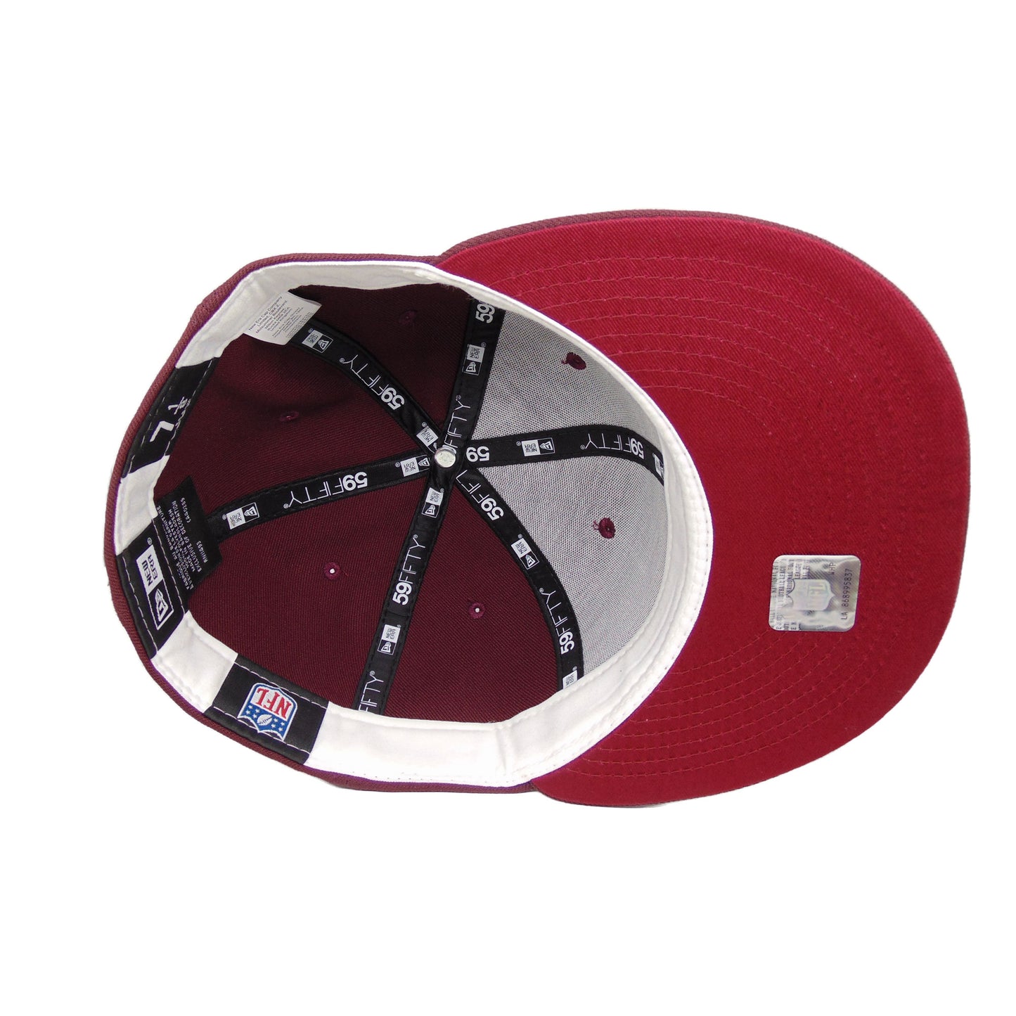 Denver Broncos Jf Custom New Era 59FIFTY Cap Maroon 50th