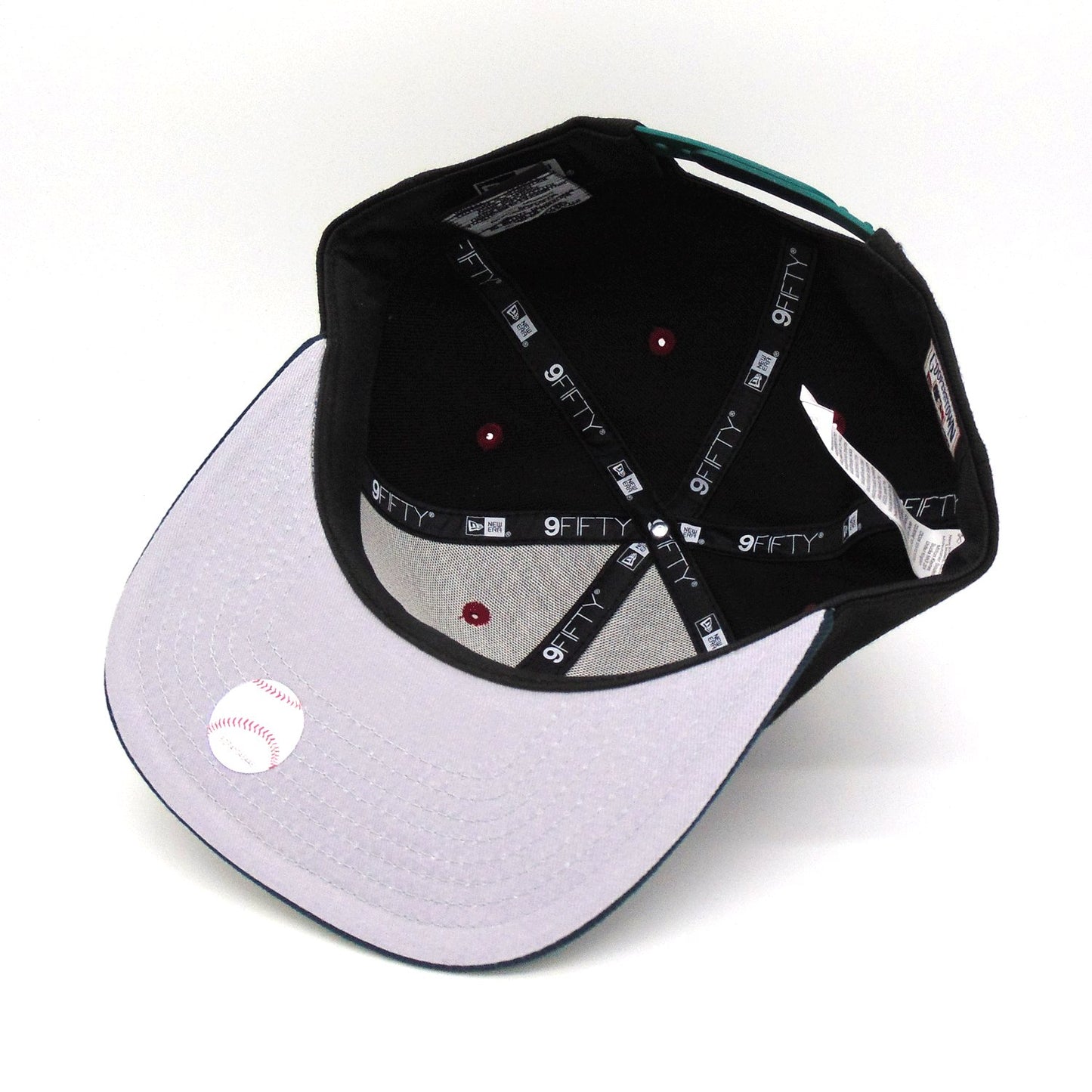 Seattle Mariners Custom New Era Snapback Cap Black