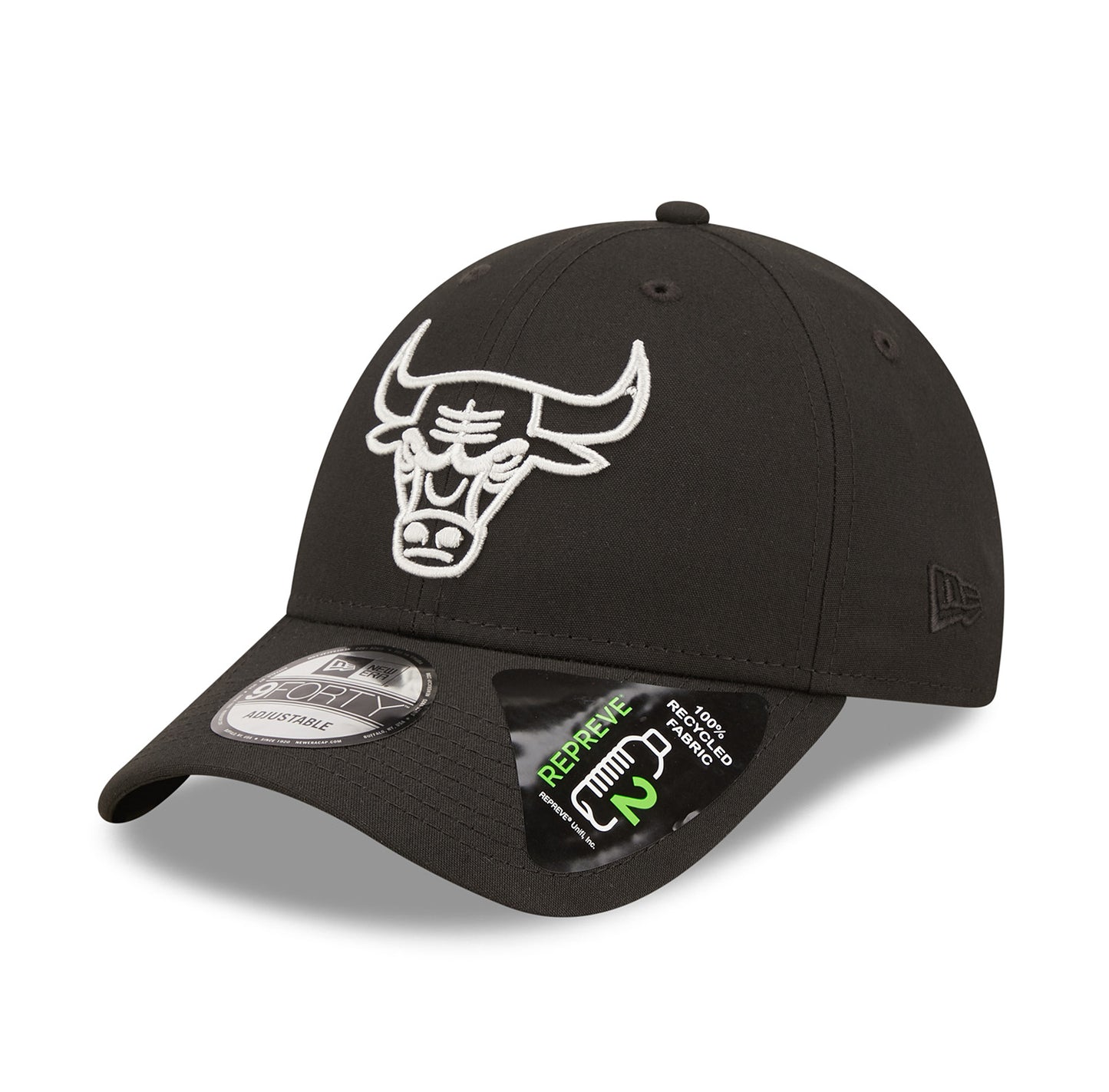 Chicago Bulls 9FORTY New Era Cap black REPREVE