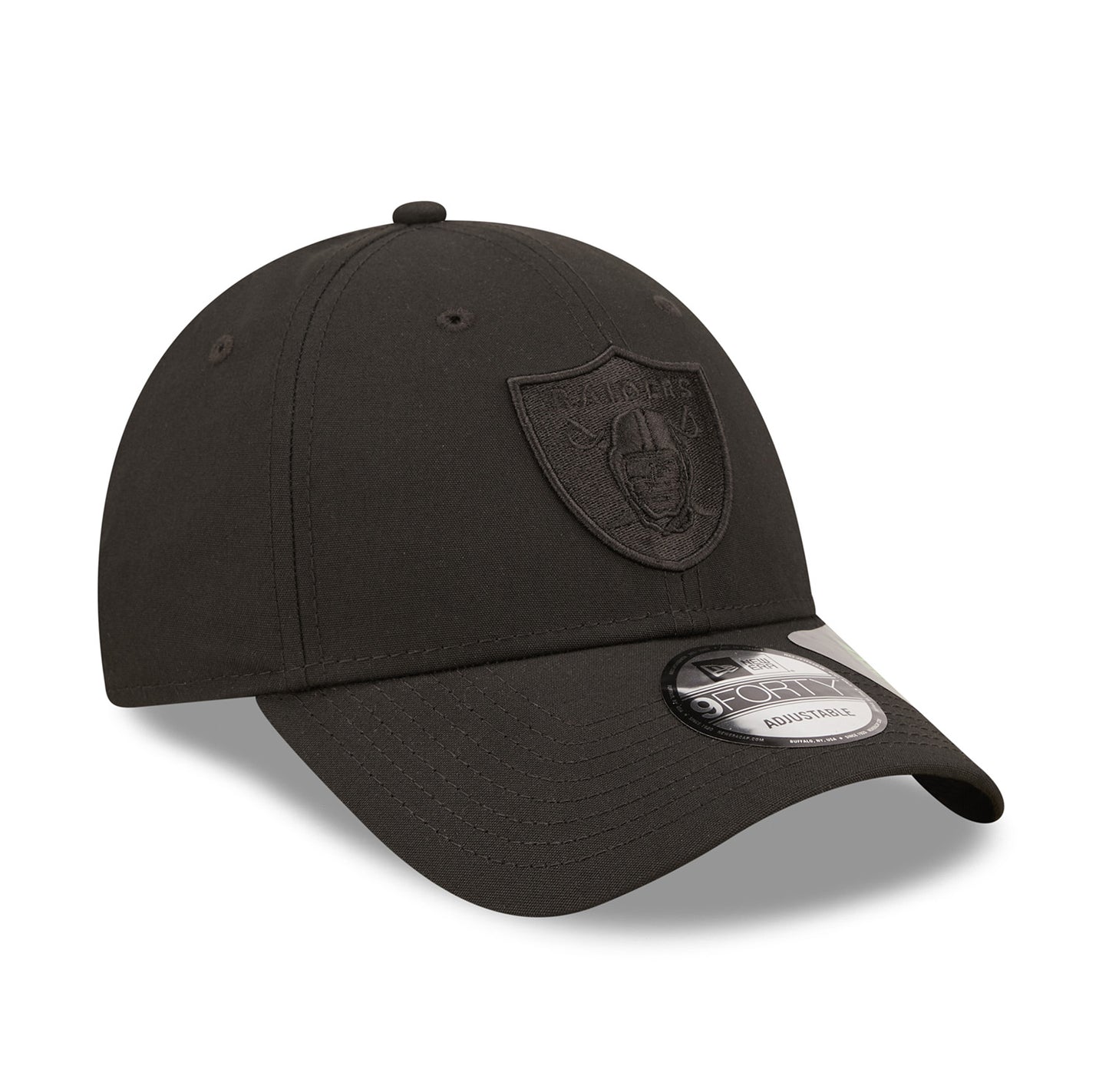 Las Vegas Raiders 9FORTY New Era Cap all black REPREVE