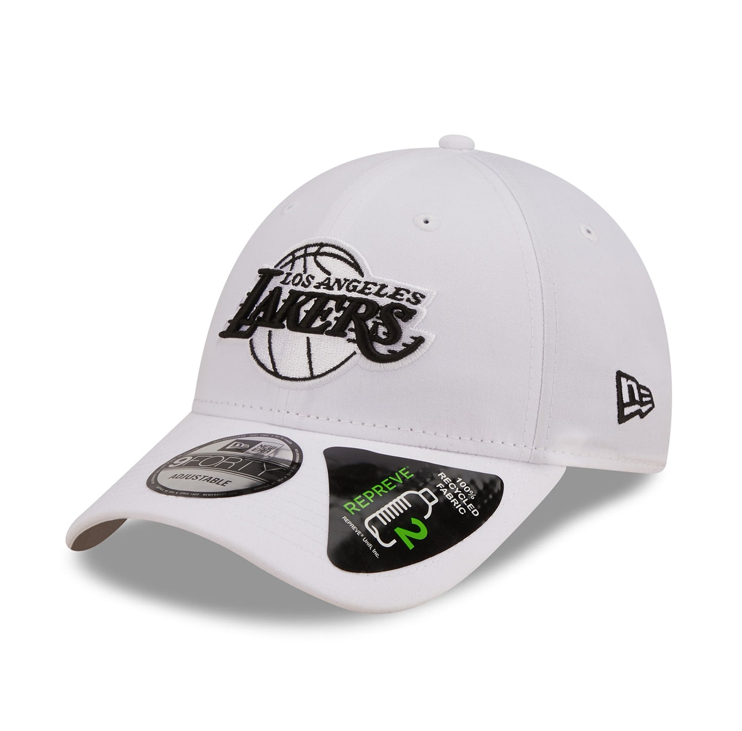 Los Angeles Lakers 9FORTY New Era Cap white REPREVE