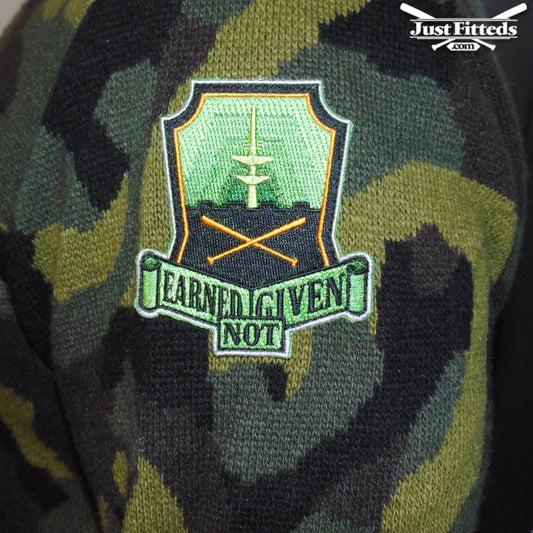 JustFitteds Cashmere Crewneck Camouflage