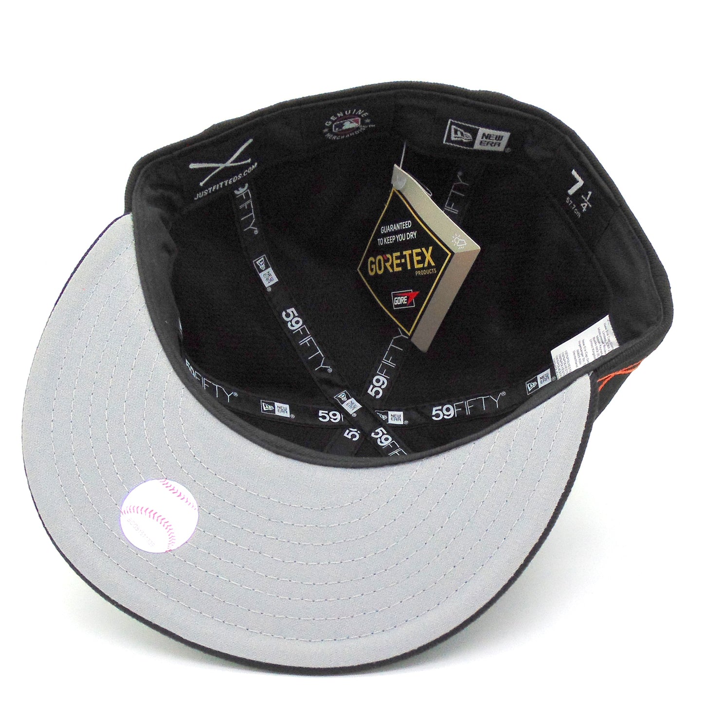 New York Mets JustFitteds Exclusive Gore-tex New Era Cap Black