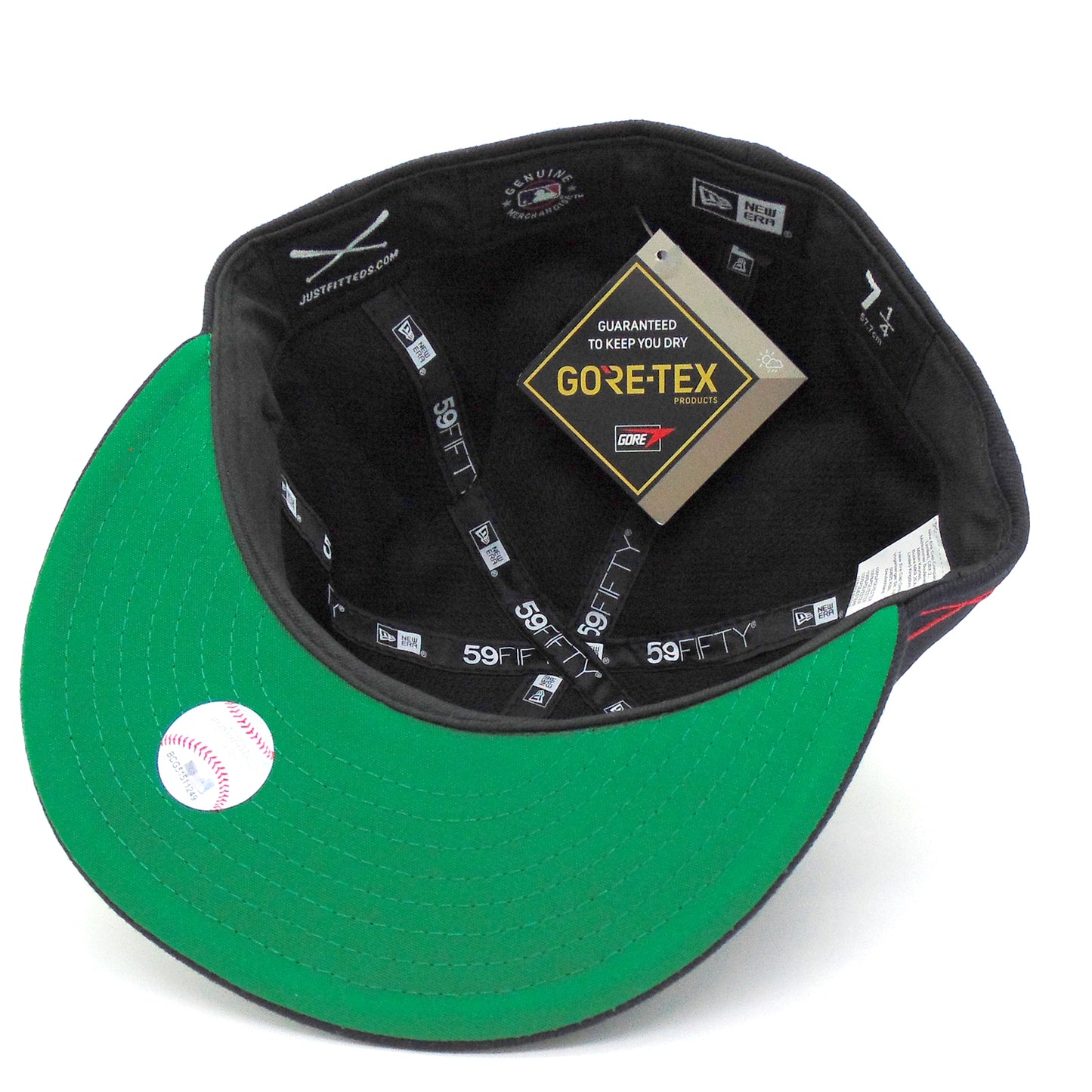 Boston Red Sox JustFitteds Exclusive Gore-tex New Era Cap Navy