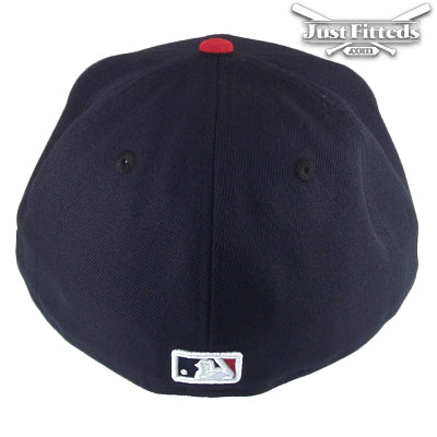Atlanta Braves Authentic Game Cap Navy Red