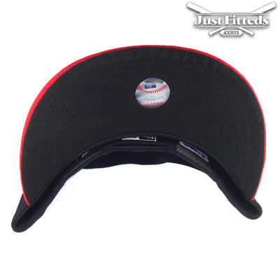 Atlanta Braves Authentic Game Cap Navy Red