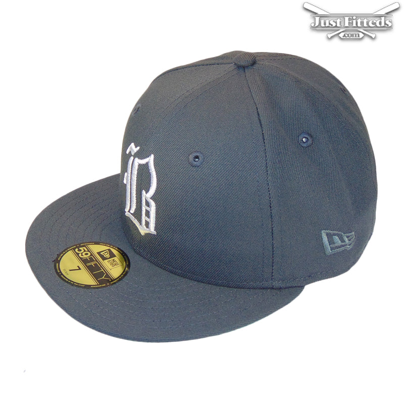 Boston Braves Jf Custom New Era 59FIFTY Cap Graphit