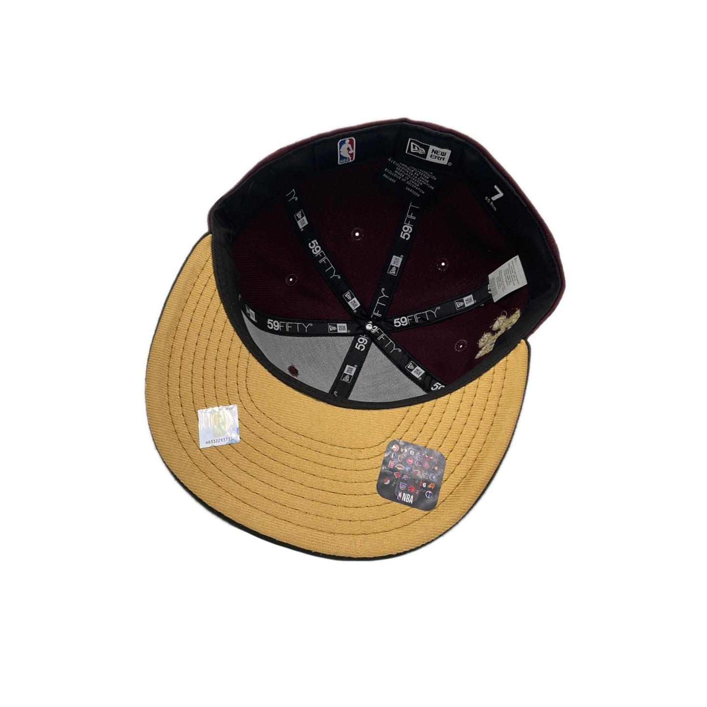 Chicago Bulls Custom Trophies New Era Cap Maroon