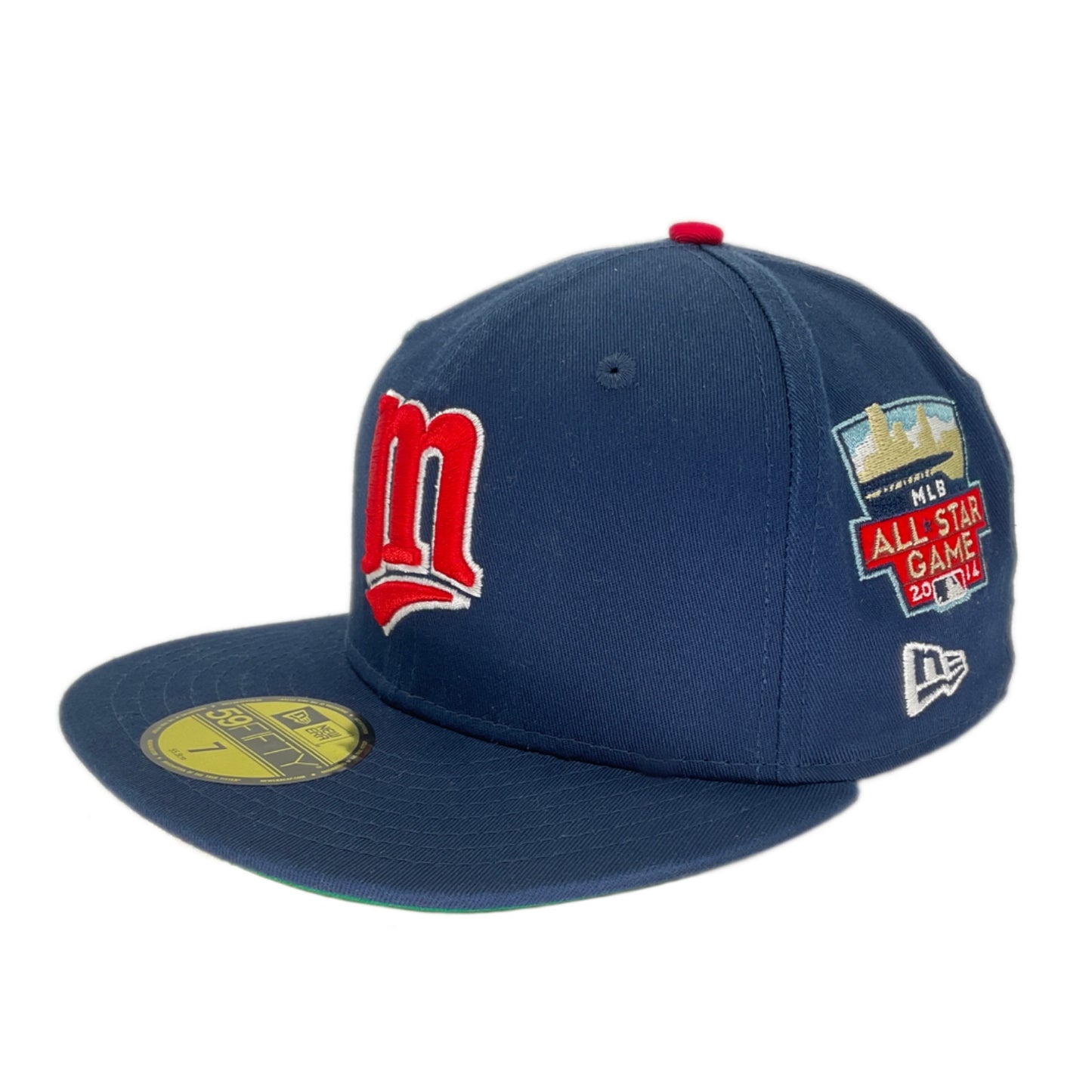 Minnesota Twins Cooperstown Patches New Era Cap Navy