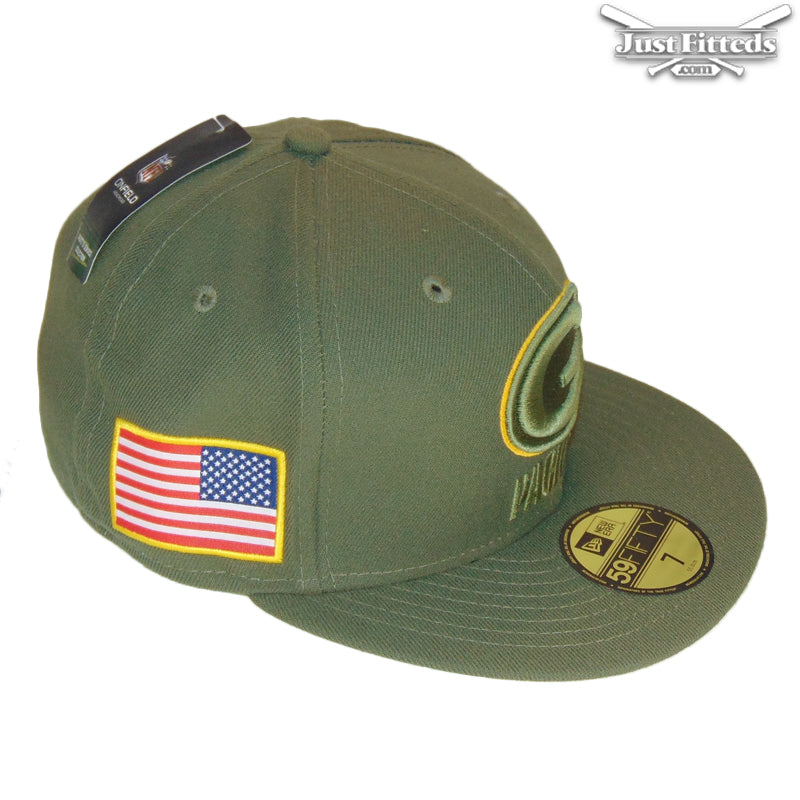Green Bay Packers STS New Era Cap Olive