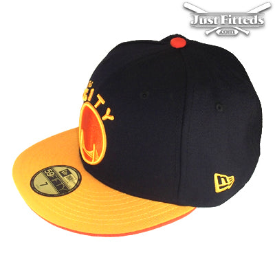 Golden State Warriors Jf Custom New Era Cap Navy