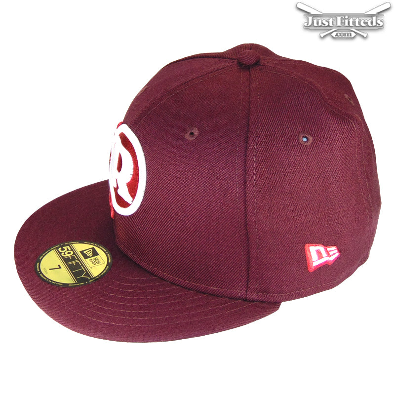 Washington Redskins Jf Custom New Era Cap Maroon
