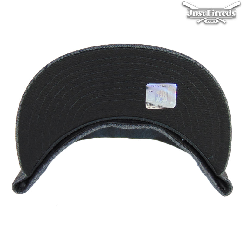 New York Giants Jf Custom New Era Cap Graphit Grey
