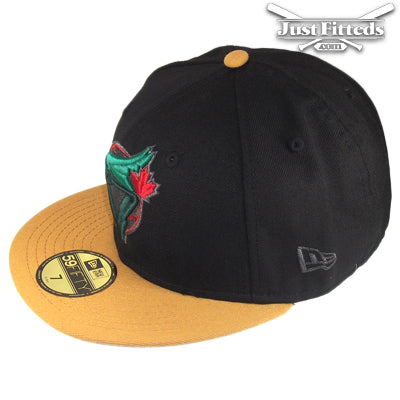 Toronto Blue Jays Custom New Era Cap Black Khaki