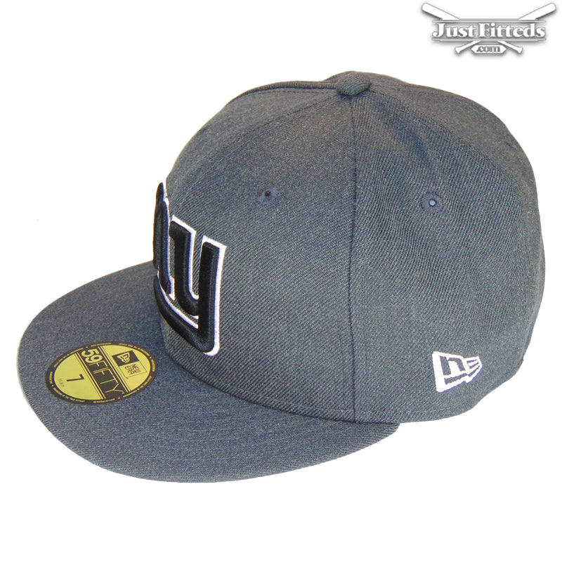 New York Giants Jf Custom New Era Cap Graphit Grey