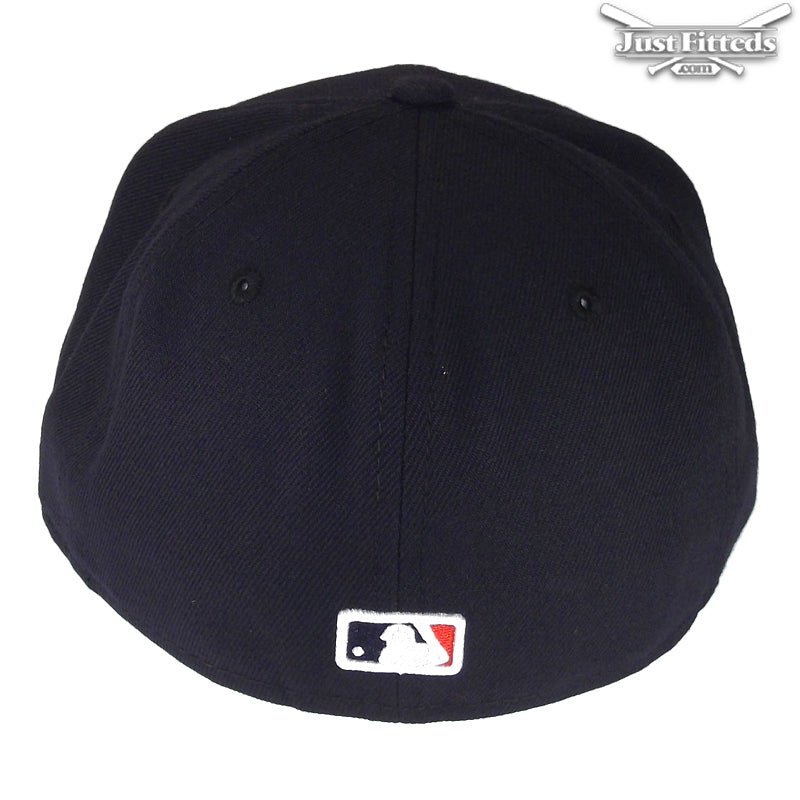 Houston Astros Home Authentic New Era Cap Navy Orange