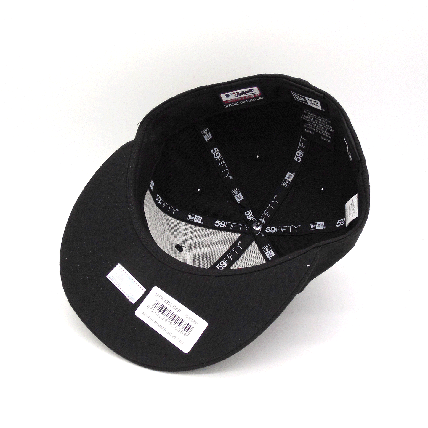 Miami Marlins Authentic New Era Cap Black