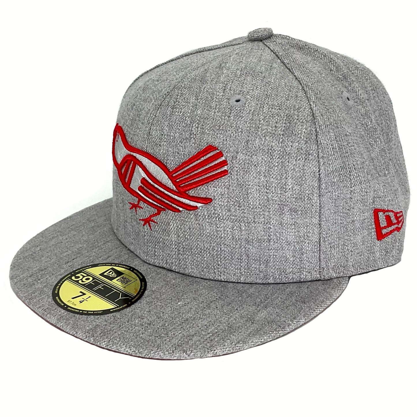 Baltimore Orioles Jf Custom New Era Cap Grey