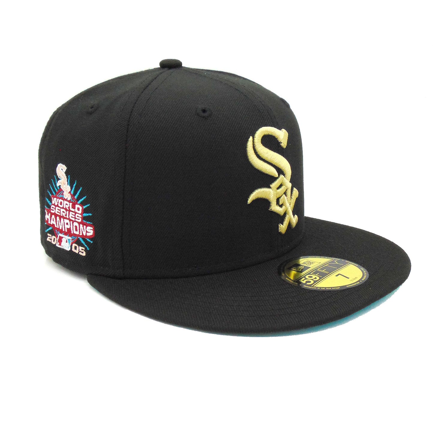 Chicago White Sox Custom New Era Cap 2005WS Black