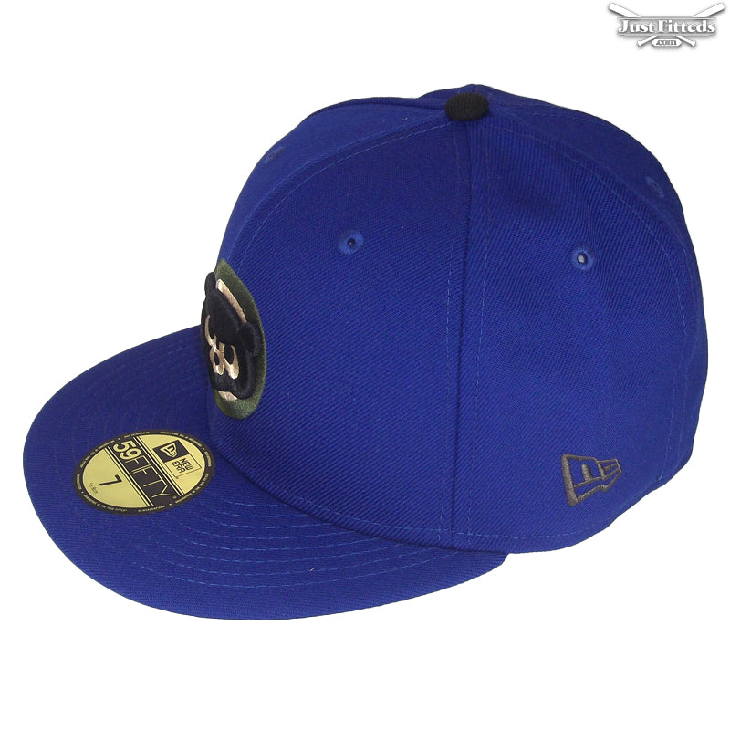 Chicago Cubs JustFitteds Custom New Era Cap Royal