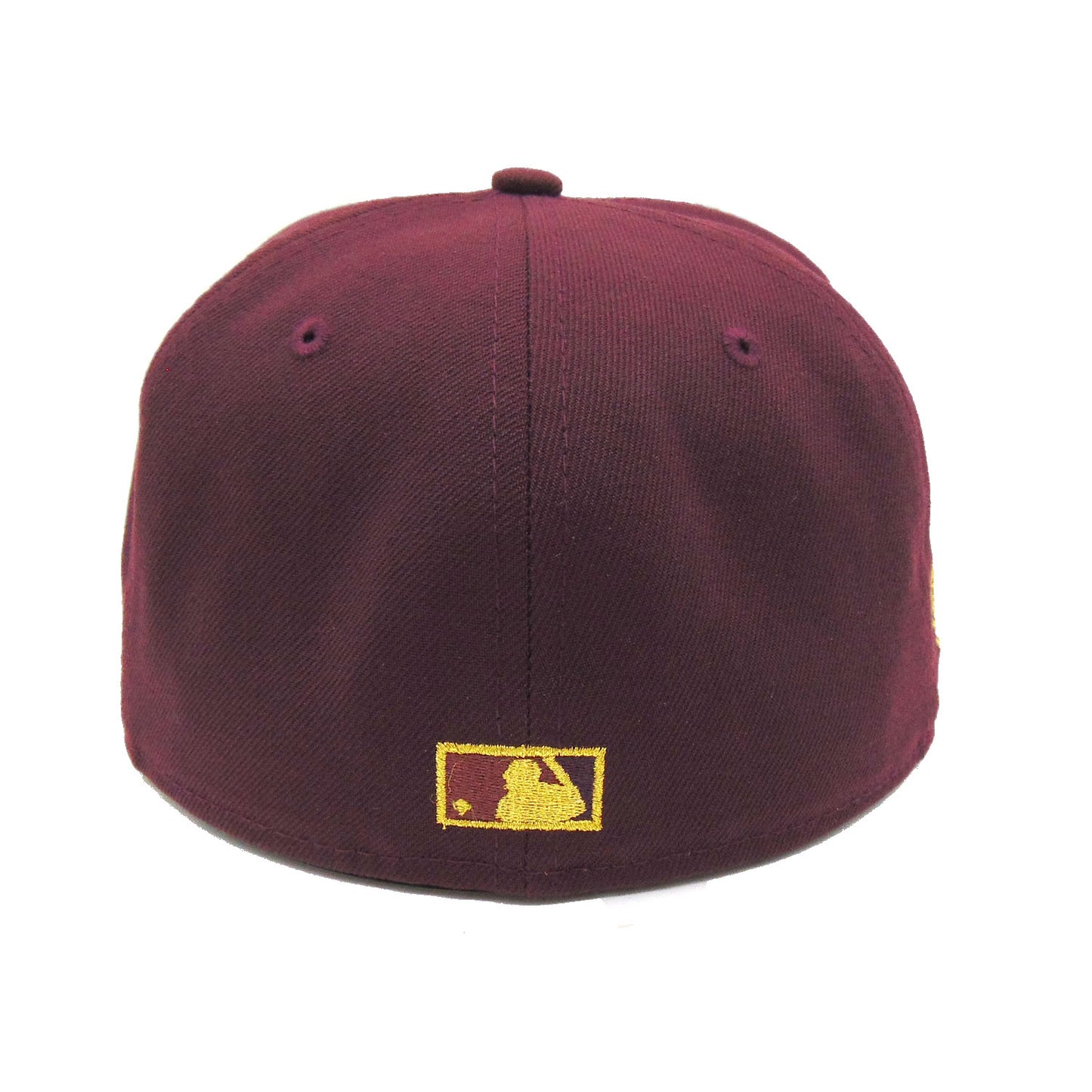 Detroit Tigers Custom New Era Cap WS84 Maroon Gold