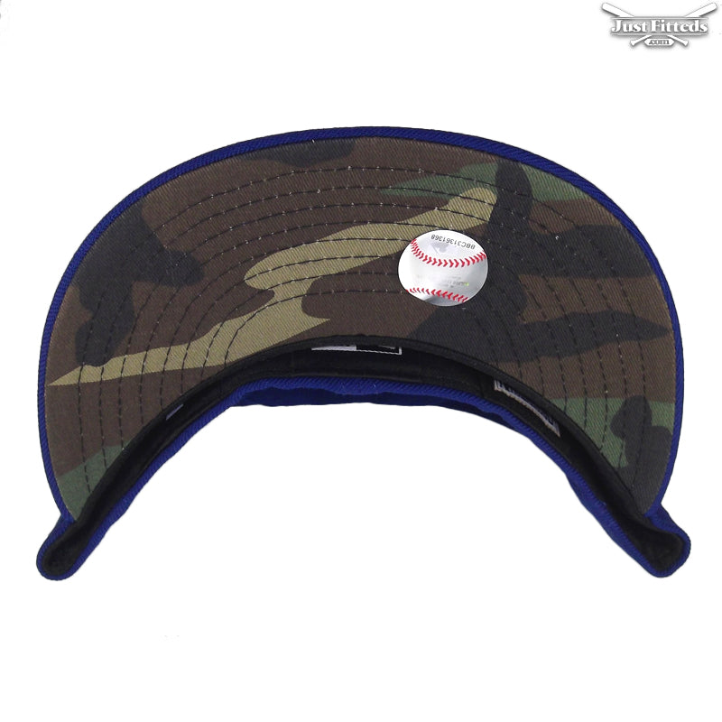 Chicago Cubs JustFitteds Custom New Era Cap Royal