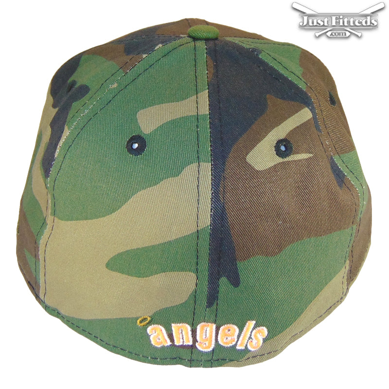 California Angels Jf Custom New Era Cap Camo