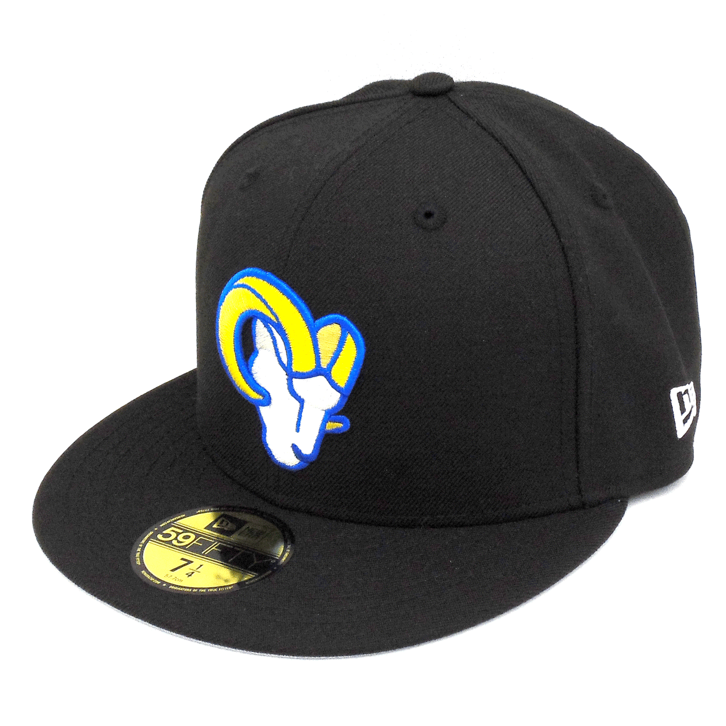 Los Angeles Rams Custom New Era Cap Black