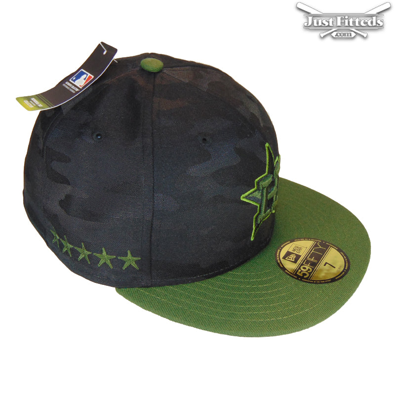 Houston Astros Memorial Day New Era Cap Black