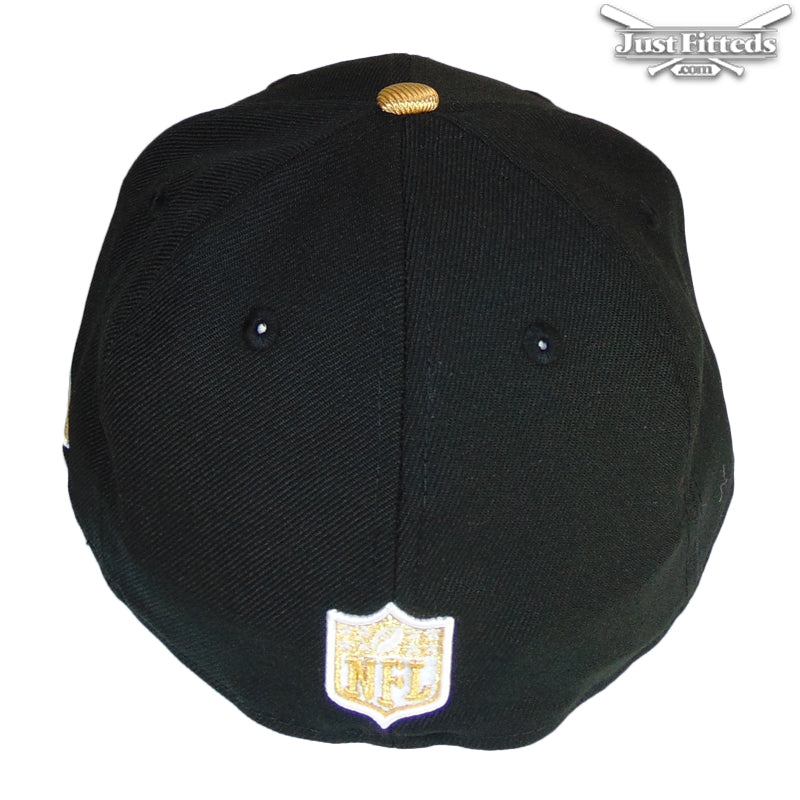 Minnesota Vikings Jf Custom New Era Cap Black Gold
