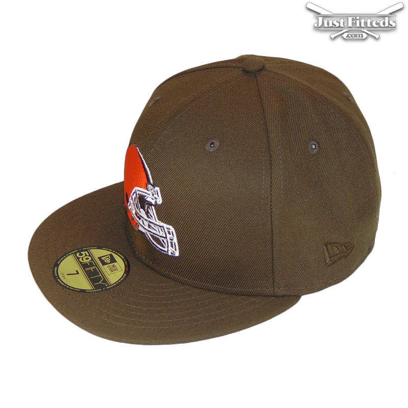Cleveland Browns Jf Custom New Era Cap Brown