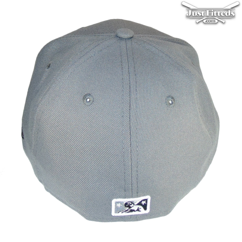 Myrtle Beach Pelicans Jf Custom New Era Cap Grey