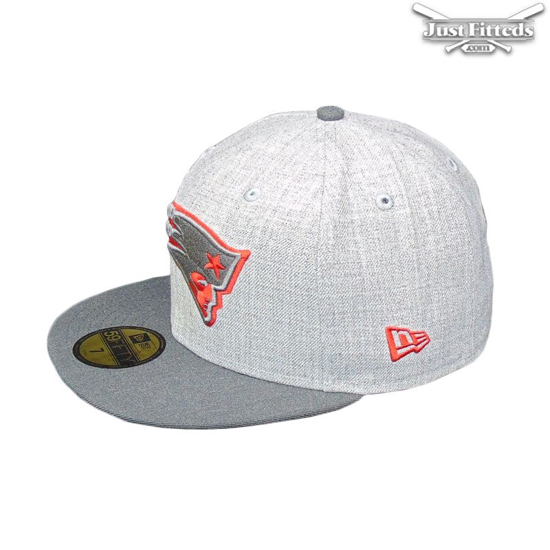 New England Patriots Jf Custom New Era Cap Heather