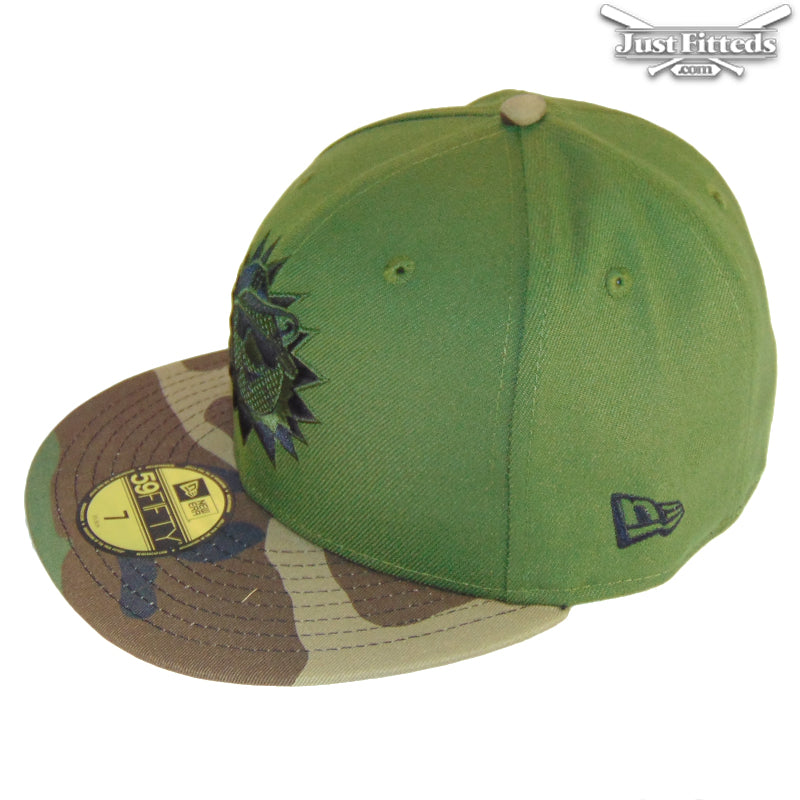 Hagerstown Suns Jf Custom New Era Cap Olive