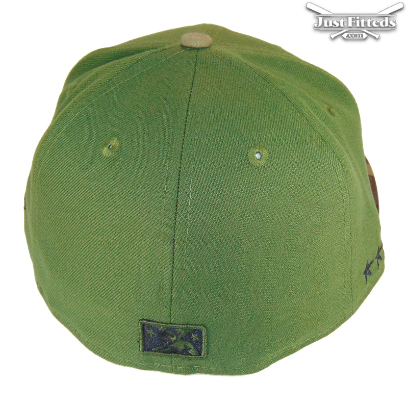 Hagerstown Suns Jf Custom New Era Cap Olive