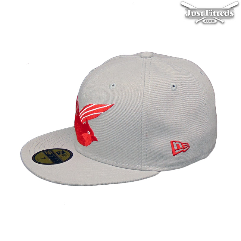 Columbus Clippers Jf Custom New Era Cap Grey